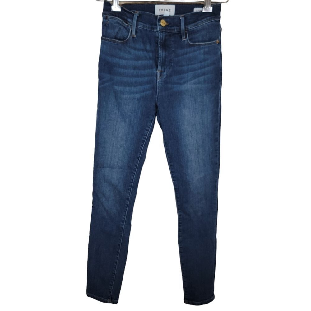 Frame Le High Skinny Crop denim jeans size 25